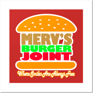 River City Ransom Merv's Burger Joint Posters and Art